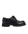 Church's Burnt Leather Lymington Lace Up Shoes In Black