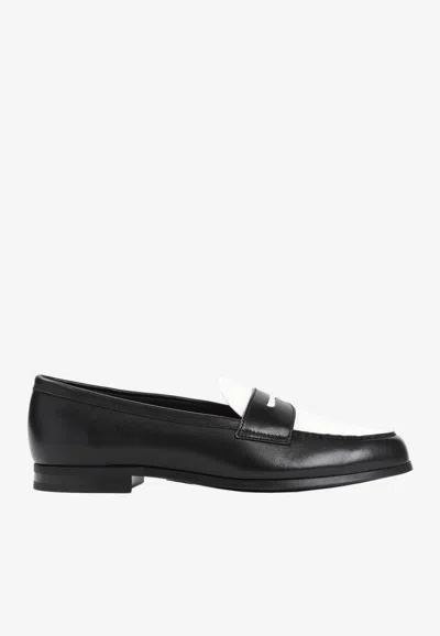 CHURCH'S NATALIE LEATHER LOAFERS