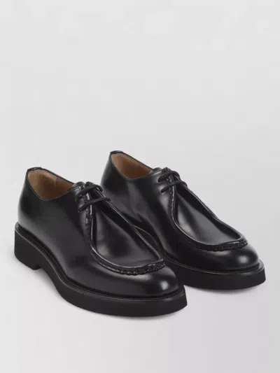 Church's Nelly Glossed-leather Derby Shoes In Black