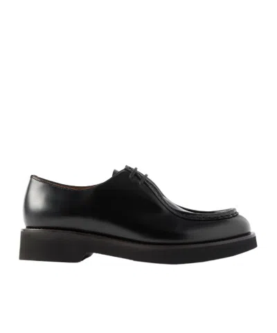 Church's Nelly Glossed-leather Derby Shoes In Black