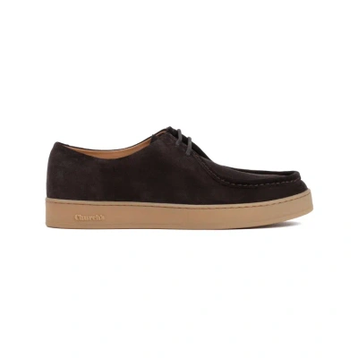 Church's Nocton Brown Suede Calf Leather Loafers