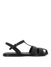 Church's Heeled Sandals With Flat Sole And Open Toe In Black