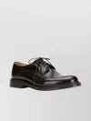 Church's Oxford Leather Shoe Flat Sole In Black