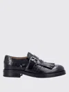 Church's Black Leather Monk Strap Brogues In Black