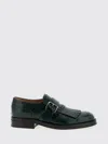 Church's Lace Up Shoes With Brogue And Fringe Detail In Green