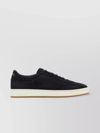 Church's Padded Ankle Midnight Suede Trainers In Navy