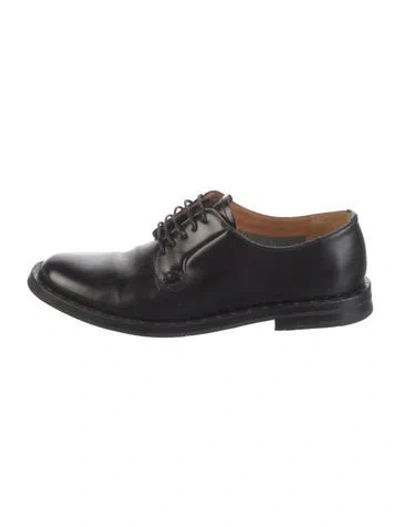 Pre-owned Church's Patent Leather Oxfords In Black