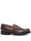 Church's Pembrey Penny Leather Loafers In Brown