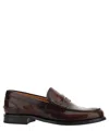 Church's Pembrey Patent-leather Penny Loafers In Brown