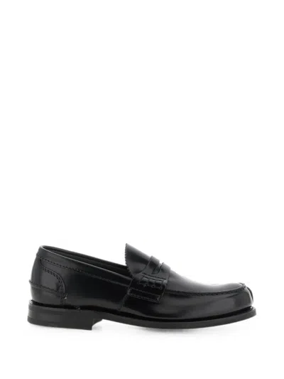 Church's Pembrey 2.0 Leather Loafers In Black