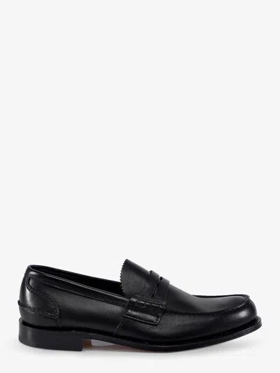 CHURCH'S PEMBREY LEATHER LOAFERS