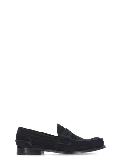 Church's Pembrey Loafers In Blue