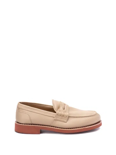 Church's Pembrey Cotton Loafers In Brown