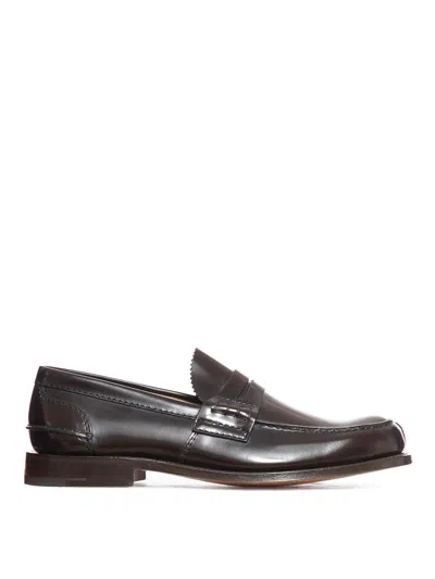 Church's Gateshead Bright Calf Fit. F Churchs Edc1089ni F0aab In Black