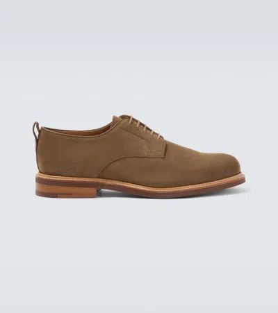 Church's Pentire 2.0 Suede Derby Shoes In Brown