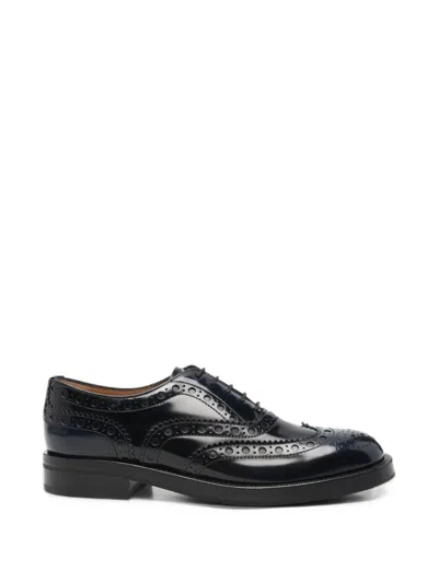 Church's Pilar Brogue Leather Oxford Shoes In Animal Print