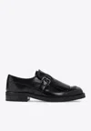 Church's Piper Buckled Leather Loafers In Black