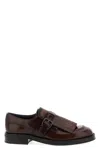 Church's Brown Leather Piper Monk Strap Shoes In Brown