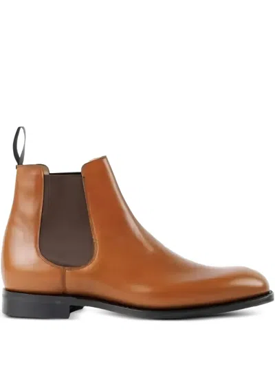 Church's Pointed-toe Chelsea Boots In Brown