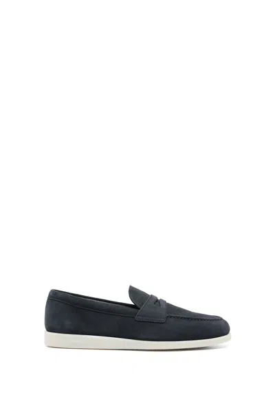 Church's Suede Loafers In Black