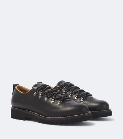 Church's Lace-up Ridged-sole Derby Shoes In Black