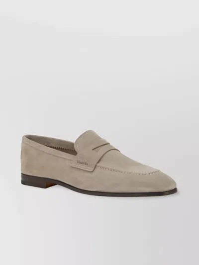 Church's Refined Leather Block Heel Loafers