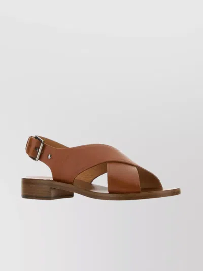 Church's Rhonda Sandals In Caramel Leather In Brown
