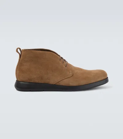 Church's Rising Suede Desert Boots In Brown