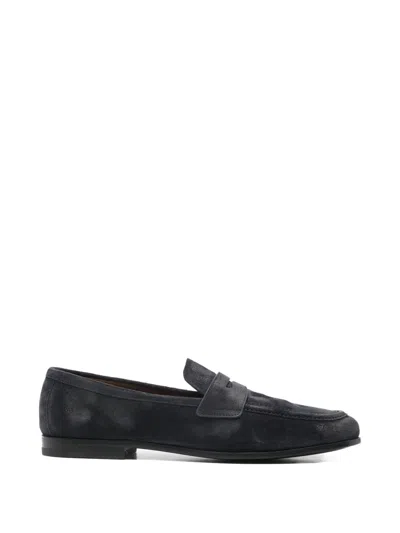 Church's Rother Penny-slot Loafers In Black