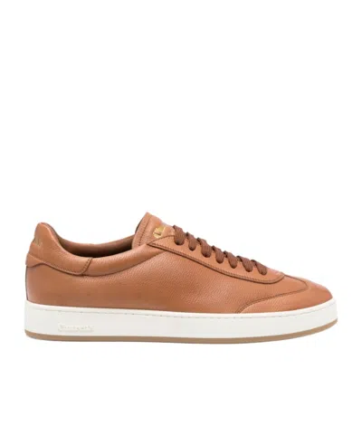 Church's Round Head Low Upper Board Shoes In Brown