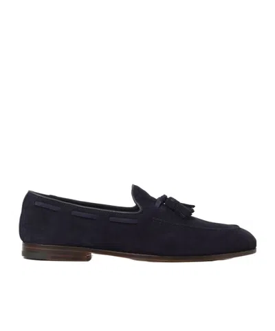 Church's Tassel-detail Suede Loafers In Black