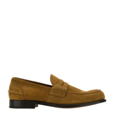 Church's Brown Suede Loafers