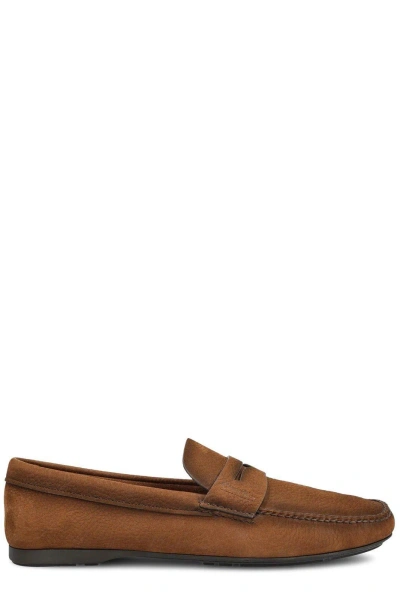 Church's Round-toe Slip-on Loafers In Axo Burnt