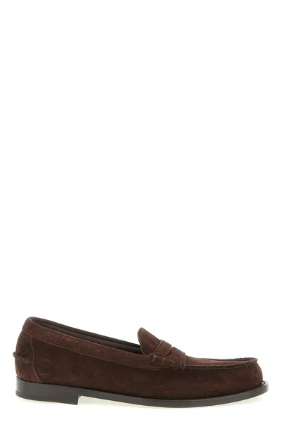 Church's Rowley Suede Loafers In Brown