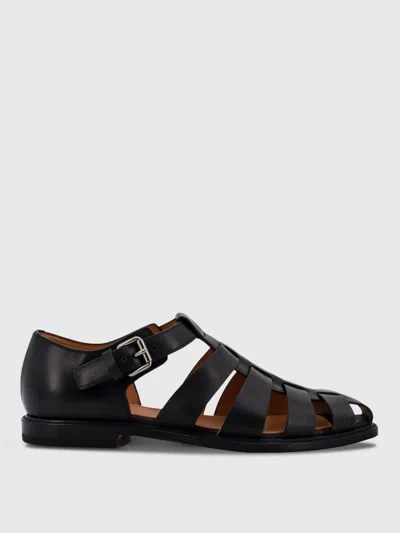 CHURCH'S SANDALS CHURCH'S MEN COLOR BLACK,F33724002