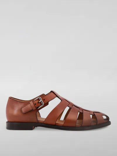 Church's Fisherman Leather Sandals In Brown