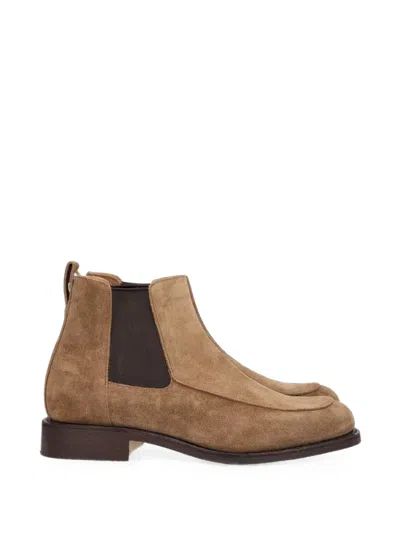 Church's Selby Suede Chelsea Boots In Brown