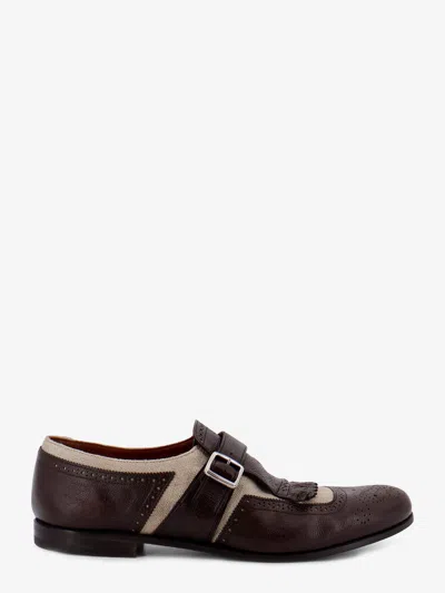 Church's Buckle-fastening Fringed-detail Monk Shoes In Multi
