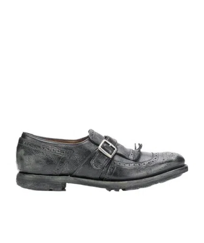 CHURCH'S SHANGHAI BROGUE MONK SHOES