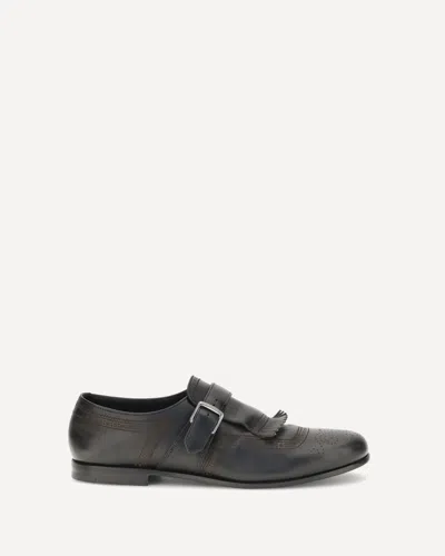 Church's Shanghai Buckle Loafers In Black