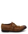 Church's Fringe Detail Distressed Finish Loafers In Brown