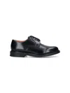 Church's Black Leather Lace Up Shoes In Black