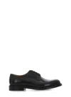 Church's Black Leather Lace Up Shoes In Black