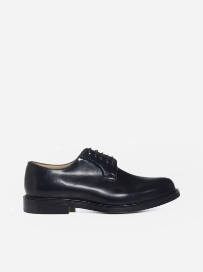 CHURCH'S SHANNON LEATHER DERBY SHOES