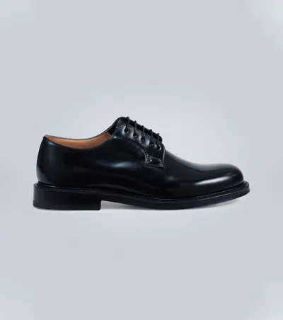 Church's Shannon Polished Derby Shoes In Black