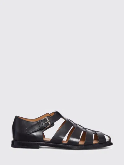 Church's Fume Leather Sandal In Multi