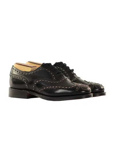 Church's Shoes Stringed Low Man  - Burwood - Black