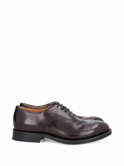 Church's Skipton Brogue-detail Oxford Shoes In Red