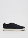 Church's Midnight Blue Suede Sneakers In Navy