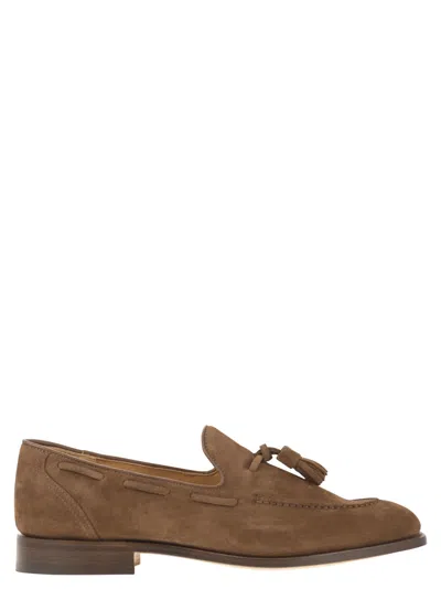 Church's Soft Suede Moccasin In Brown